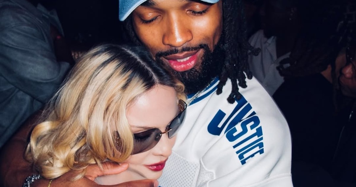 Madonna and Akeem Morris