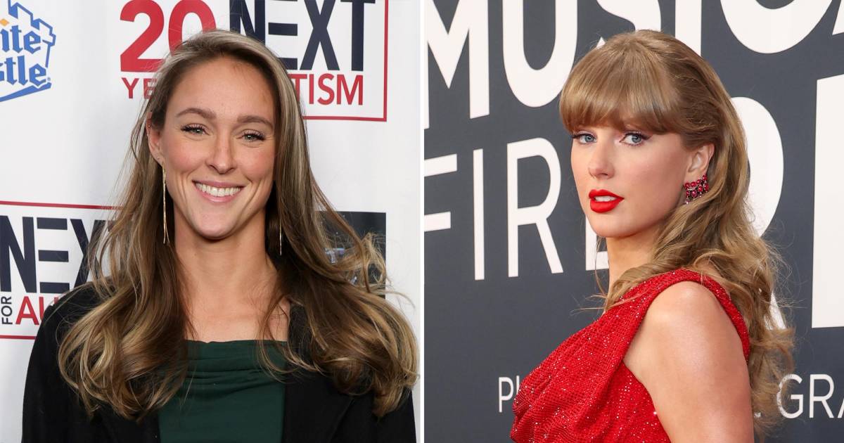 Kylie Kelce Reacts to Travis Kelce and Taylor Swifts Engagement